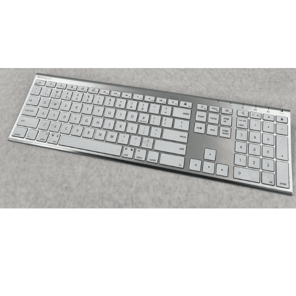 Macally Quick Switch Mac Bluetooth Keyboard for 3 Devices