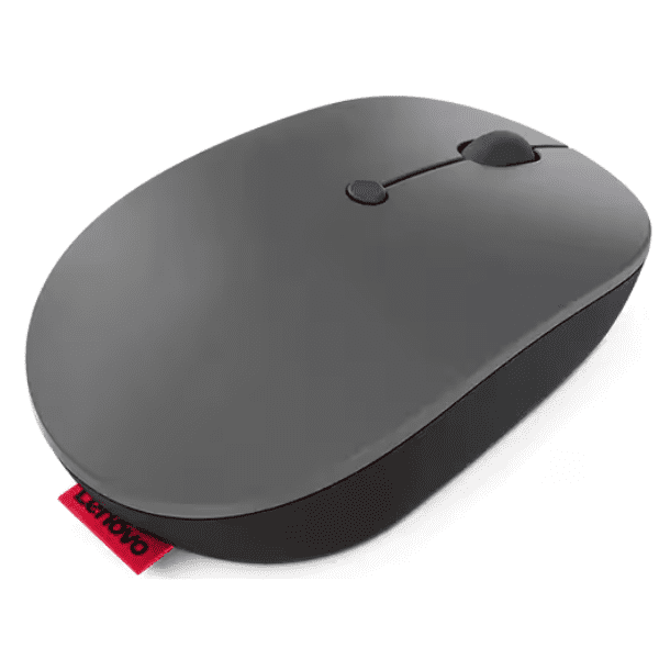 Lenovo Go USB-C Wireless Mouse (Thunder Black) Rechargeable Adjustable DPI Ambidextrous