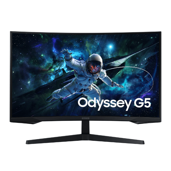 Samsung Odyssey G55C 32" Curved Gaming Monitor - QHD 2560×1440, 165Hz, VA Panel, FreeSync