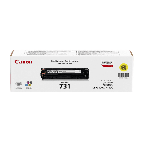 Canon 731 Yellow Toner Cartridge
