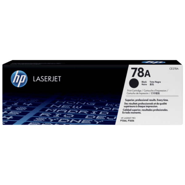 HP 78A Black Original LaserJet Toner Cartridge