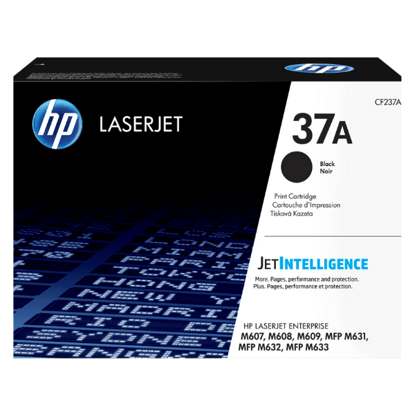 HP 37A Black Original LaserJet Toner Cartridge