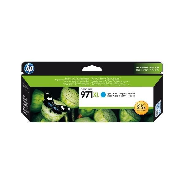 HP 971XL High Yield Cyan Original Ink Cartridge