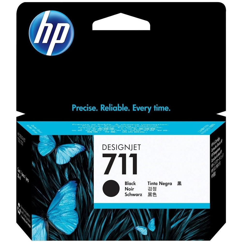 HP 711 38-ml Black DesignJet Ink Cartridge