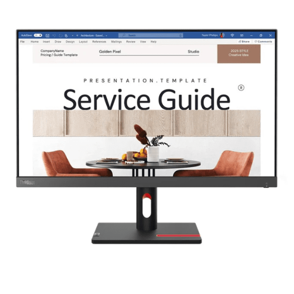 Lenovo ThinkVision S24i-30 23.8-inch 1920 x 1080p FHD 16:9 100Hz 4ms LED IPS Monitor