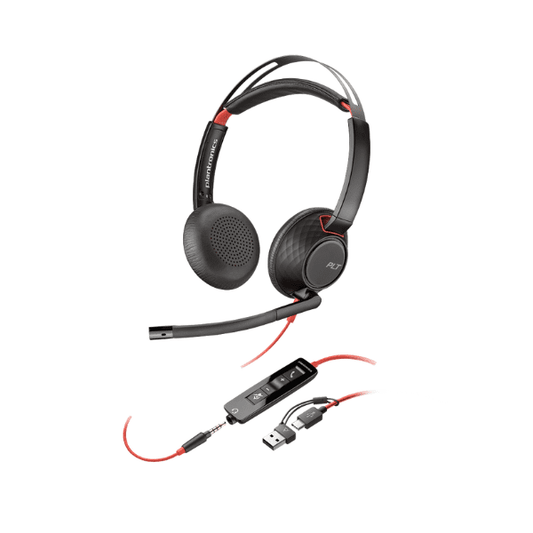 HP Poly Blackwire 3320 Stereo Microsoft Teams Certified USB-C Headset