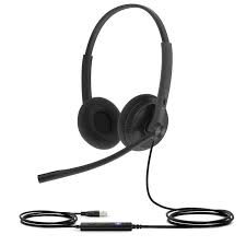 Yealink UH34 Lite Dual Wired USB Type-A Headset for Microsoft Teams 1308048