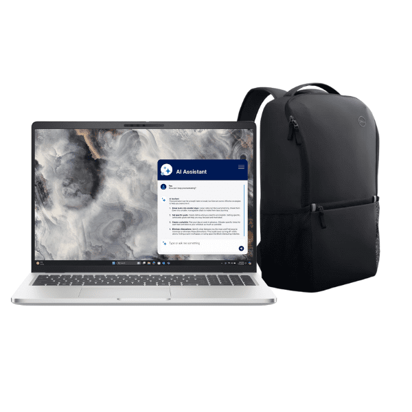 Dell Pro 16 Plus 16-inch Core Ultra 7 265U 16GB RAM Win 11 Pro AI Laptop+ Backpack