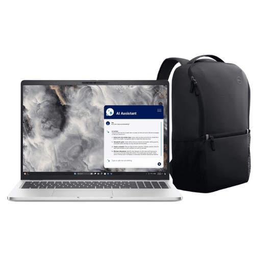 Dell Pro 16 Plus 16-inch Core Ultra 7 265U 16GB RAM Win 11 Pro AI Laptop+ Backpack