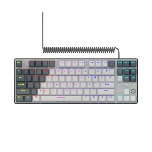 Lorgar Azar 514TKL Keyboard White