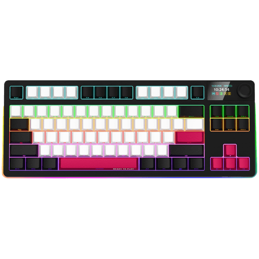 Lorgar KBP70TKLW Keyboard Black/Red