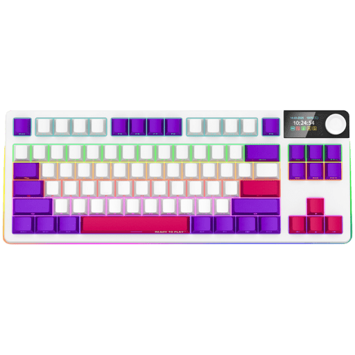 Lorgar KBP70TKLW Keyboard White