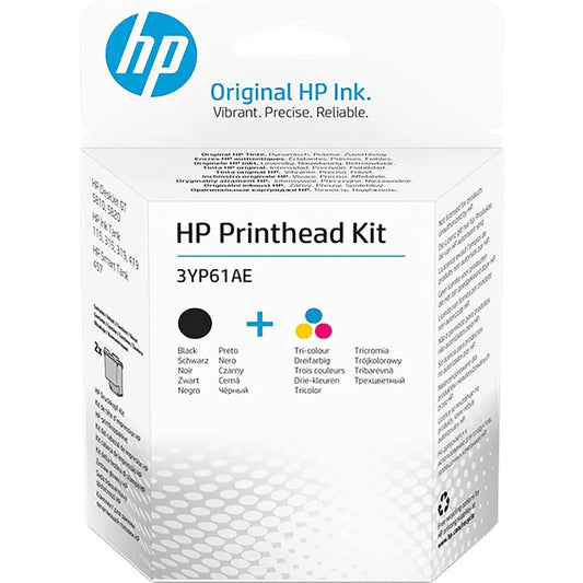 HP Black and Tri-color GT Original | Printhead Kit 3YP61AE
