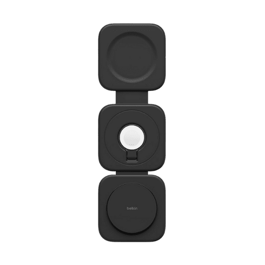 Belkin 3-in-1 Magnetic Wireless Charging Travel Pad with Qi2 15W