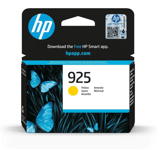 HP 925 Yellow Printer Ink Cartridge Original | 4K0V8PE Single-pack