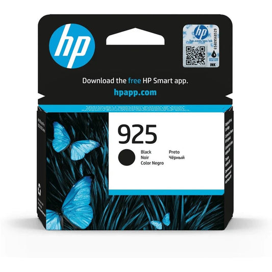 HP 925 Black Printer Ink Cartridge Original | 4K0V9PE Single-pack
