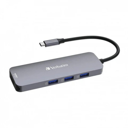 Verbatim USB-C Pro Multiport Hub 8 Port Cmh-08