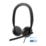 Dell WH3024 AI-based | Noise Cancellation Wired Headset 520 | BBDH