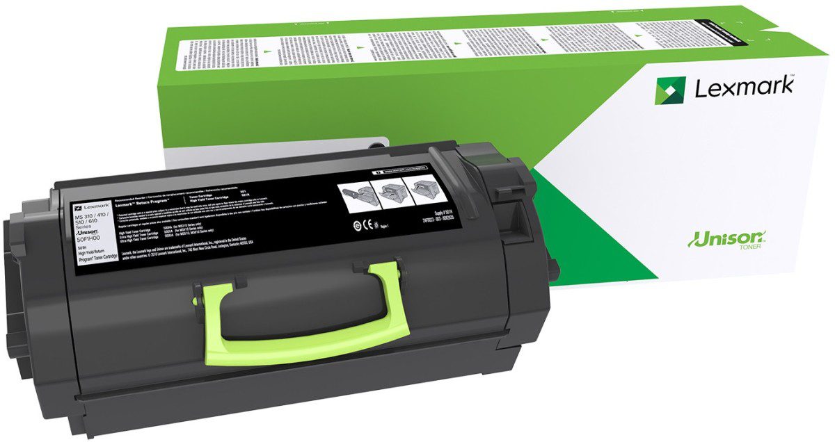 Lexmark 56F5H0E High Yield Black Toner Cartridge