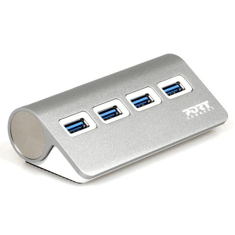 Port USB3.0 to 4 x USB3.0 5Gbps 4 Port Hub - Black
