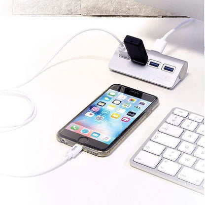 Port USB3.0 to 4 x USB3.0 5Gbps 4 Port Hub - Black
