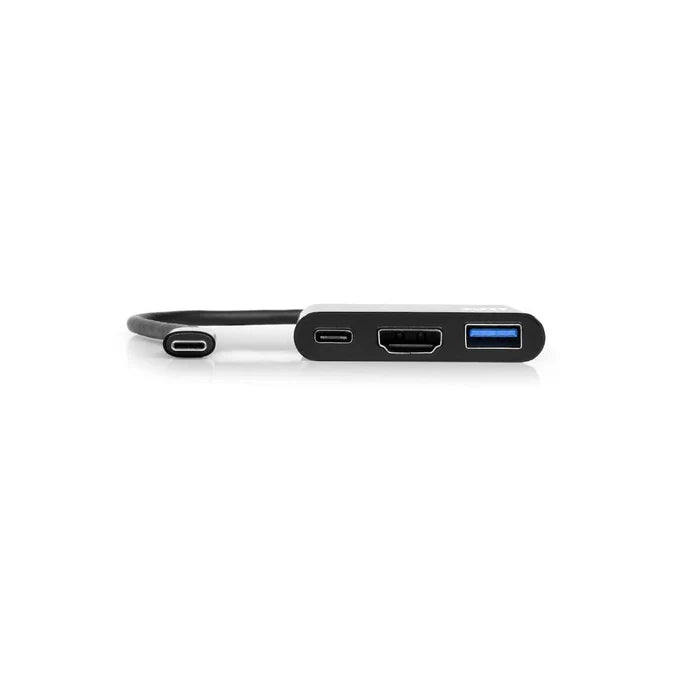 Port USB Type-C to 1 x HDMI |1 x USB3.0 |1 x Type-C 60W PD Dock - Black