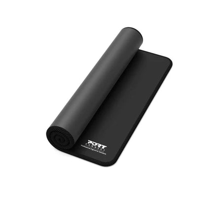 Port Connect Professional Desk Pad - Black (300 x 700mm)