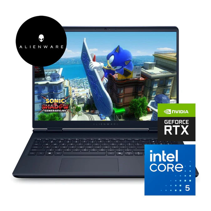 Dell Alienware 16 Aurora 16-inch WQXGA Laptop | Intel Core 5 210H 512GB SSD 16GB RAM RTX 4050 Win 11 Pro