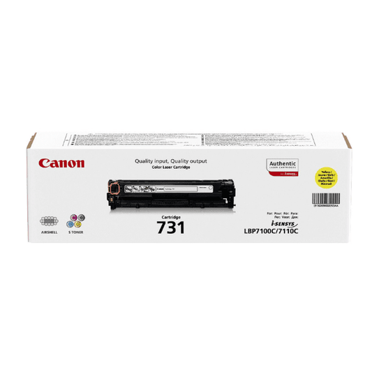 Canon 731 Yellow Toner Cartridge