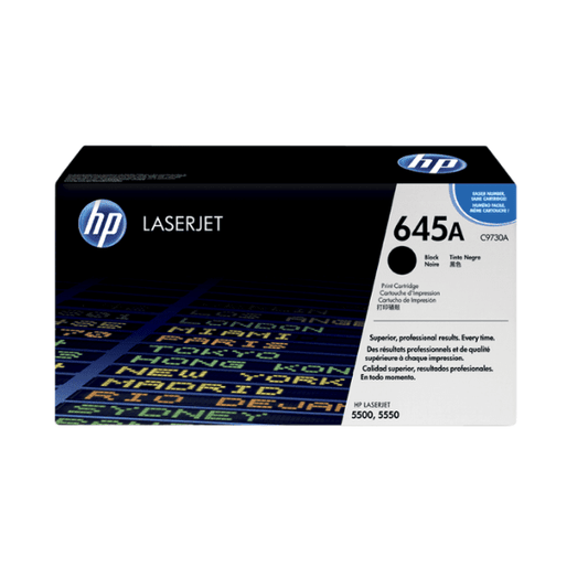 HP 654A Black LaserJet Toner Cartridge