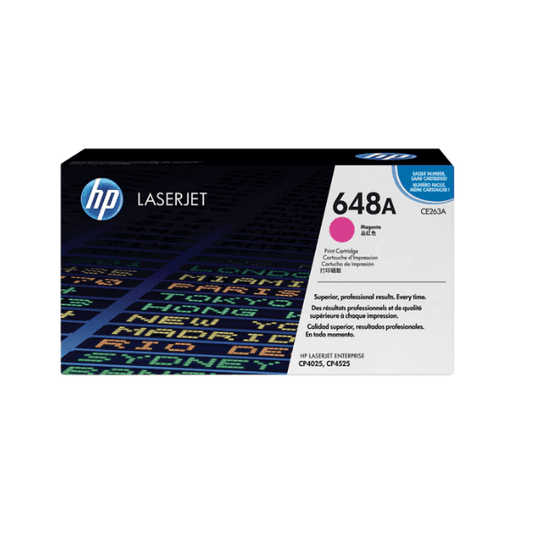HP 648A Magenta Original LaserJet Toner Cartridge