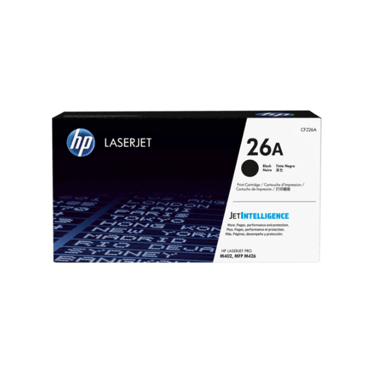 HP 26A Black Original LaserJet Toner Cartridge