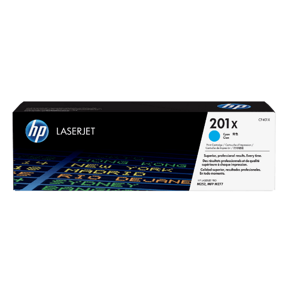 HP 201X Cyan Original LaserJet Toner Cartridge