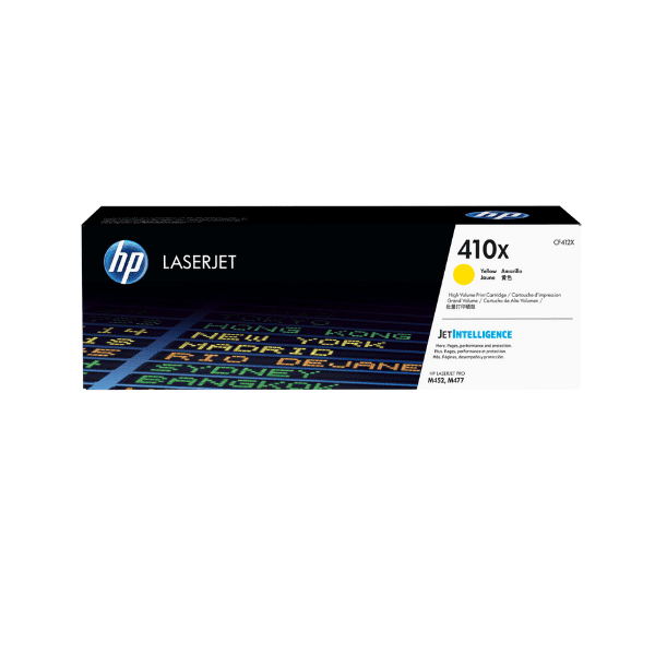 HP 410X High Yield Yellow Original LaserJet Toner Cartridge