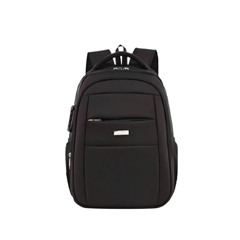 Kenton 15.6-inch Laptop Backpack Black | Durable Everyday Notebook Backpack