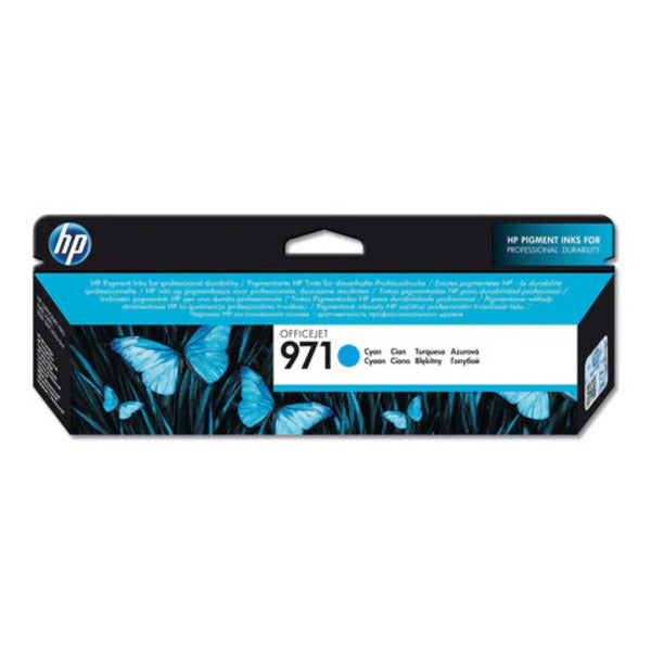 HP 971 Cyan Original Ink Cartridge