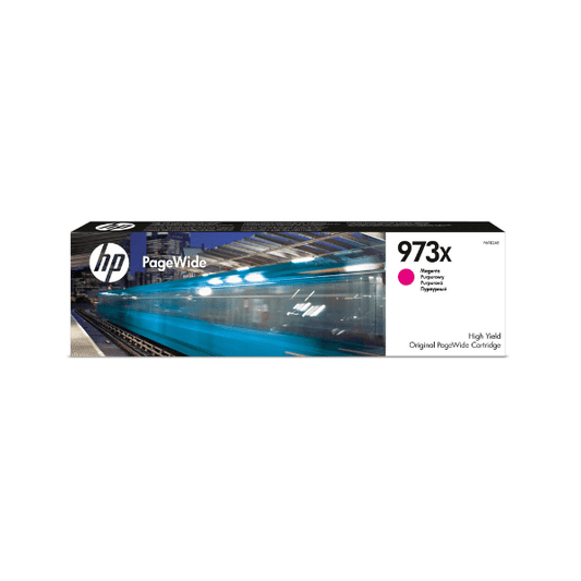 HP 973X High Yield Magenta Original PageWide Cartridge