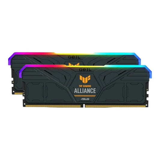 GeiL Gemini TUF RGB 32GB DDR5 6000MHz | Desktop Gaming Memory Kit (2 x 16GB) – Grey | DDR5 6000MHz 32GB (2x16GB) Grey