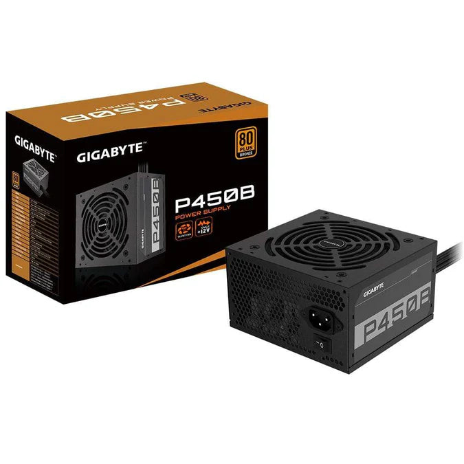 Gigabyte P450B 80 PLUS Bronze 450W 20+4 pin ATX ATX Black Power Supply
