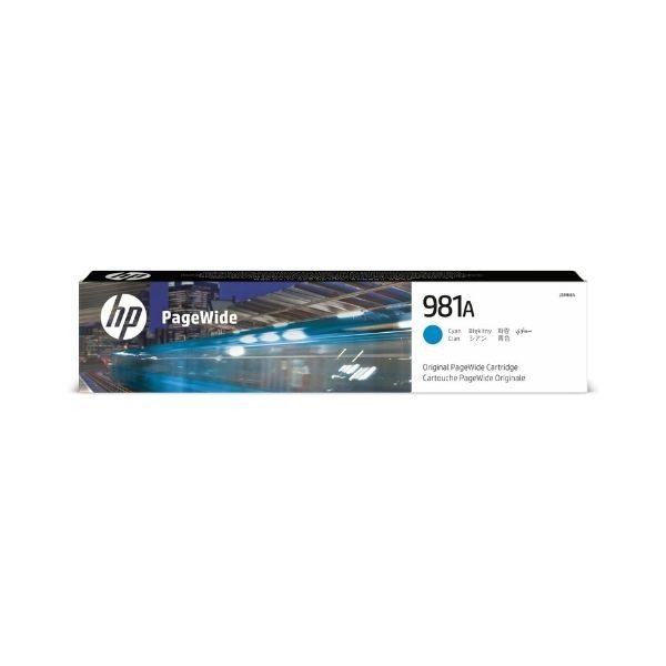HP 981A Cyan Original PageWide Cartridge