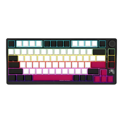 Lorgar KBP7075W Keyboard Black/Red