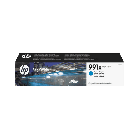 HP 991X High Yield Cyan Original PageWide Cartridge
