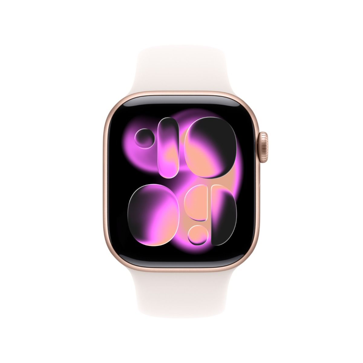 Apple Watch Series 11 GPS + Cellular 42mm Rose Gold Aluminium Case with Light Blush Sport Band - M/L