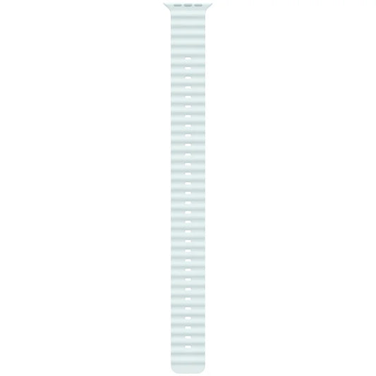 Apple 49mm Ice Blue Ocean Band Extension - Natural Titanium Finish