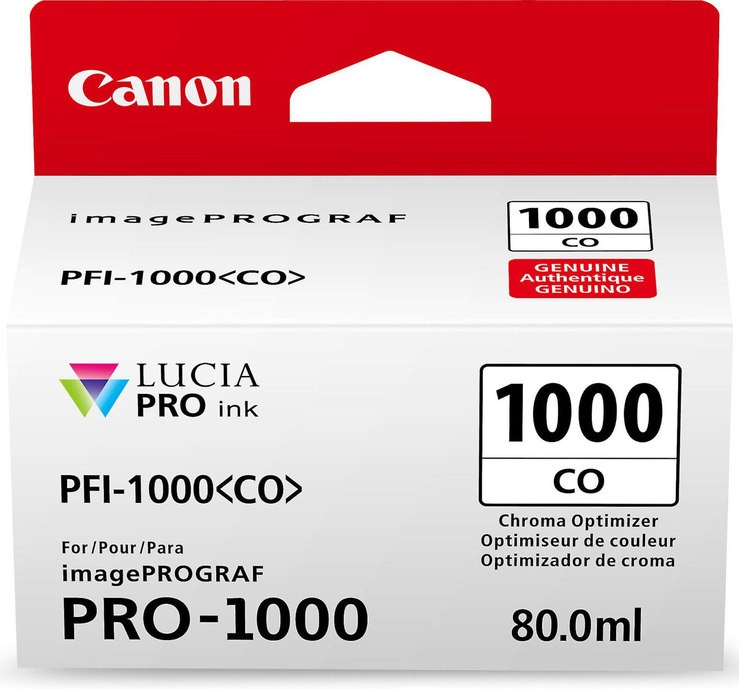 Canon PFI1000 Colour Pigment Ink Tank