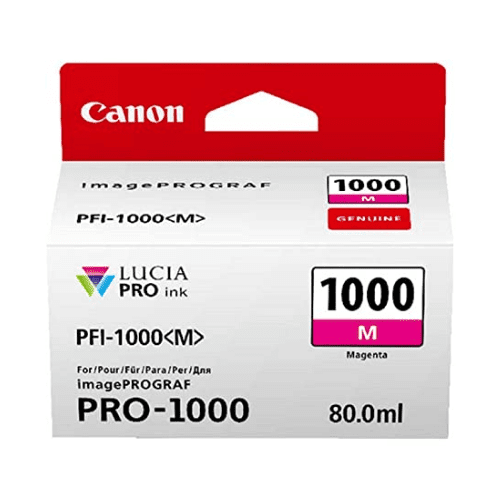 Canon PFI1000 Magenta Pigment Ink Tank