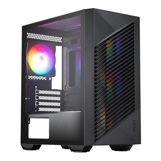 MSI PRO FORGE M050A Micro-ATX Gaming PC Case Black