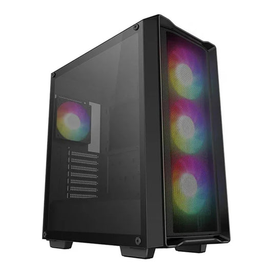 DeepCool CC560 MESH V2 ATX | Mid Tower Airflow Gaming Chassis – Black | CC560 Mesh V2 Black