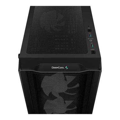 DeepCool CC560 MESH V2 ATX | Mid Tower Airflow Gaming Chassis â€“ Black | CC560 Mesh V2 Black