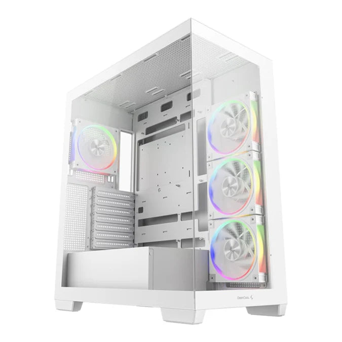 DeepCool CG580 4F V2 ARGB ATX Gaming Chassis â€“ White | CG580 4F V2 ARGB White